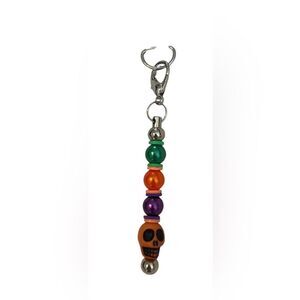 NWT Angela’s Designs one of a kind handmade beaded Halloween cell phone charm